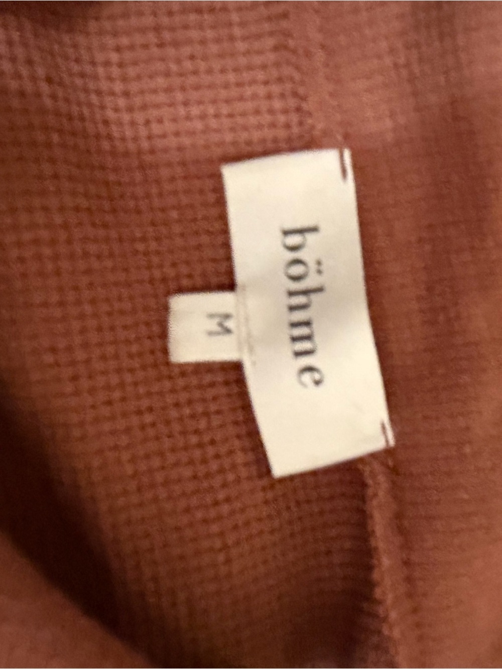 bohme Rust Cropped Button-Front Jacket - Picture 2 of 2